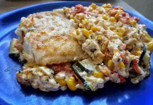 C254C01D 139D 44C9 9D29 3F6967D76828 Mediterranes Ofengemüse mit Feta und Kabeljau