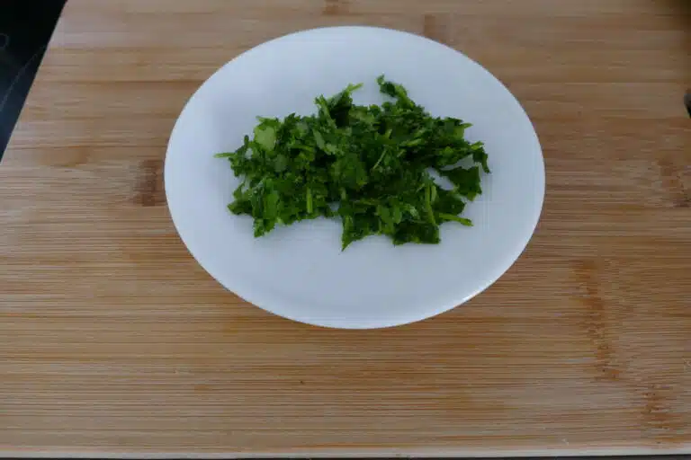 P1030130 scaled Das 1. Rezept der Hello Fresh Test-Woche. Cremiges Seelachs-Frikassee mit Karotten und Basmatireis