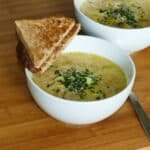 Käselauchsuppe