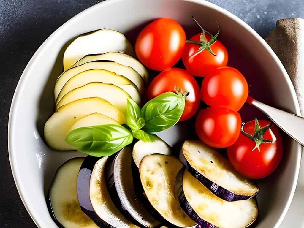 geschnittene auberginen Original griechische Moussaka - Ein köstliches Rezept für 8 Personen
