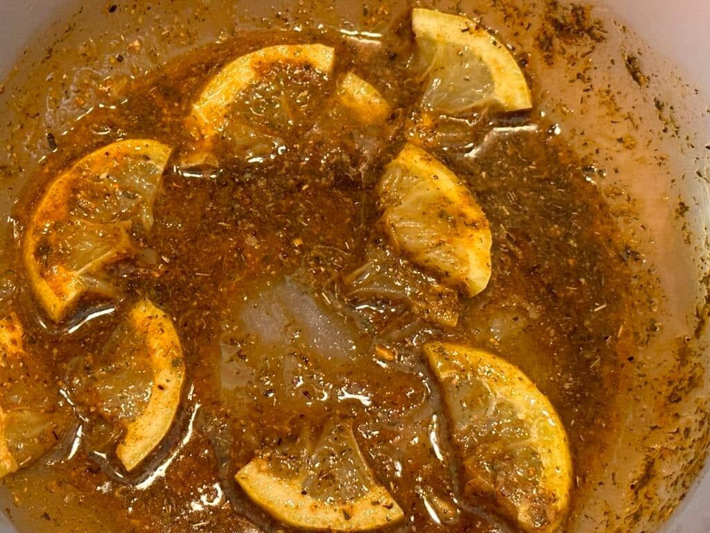 Marinade für die Hähnchenpfanne