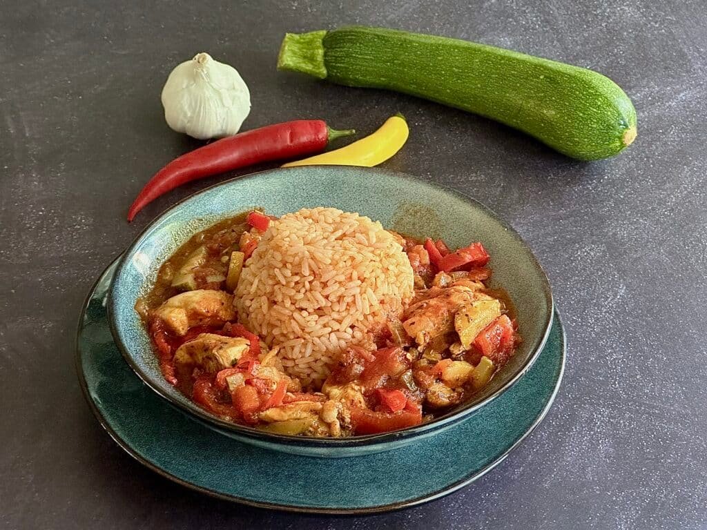 mediterrane Hähnchenpfanne