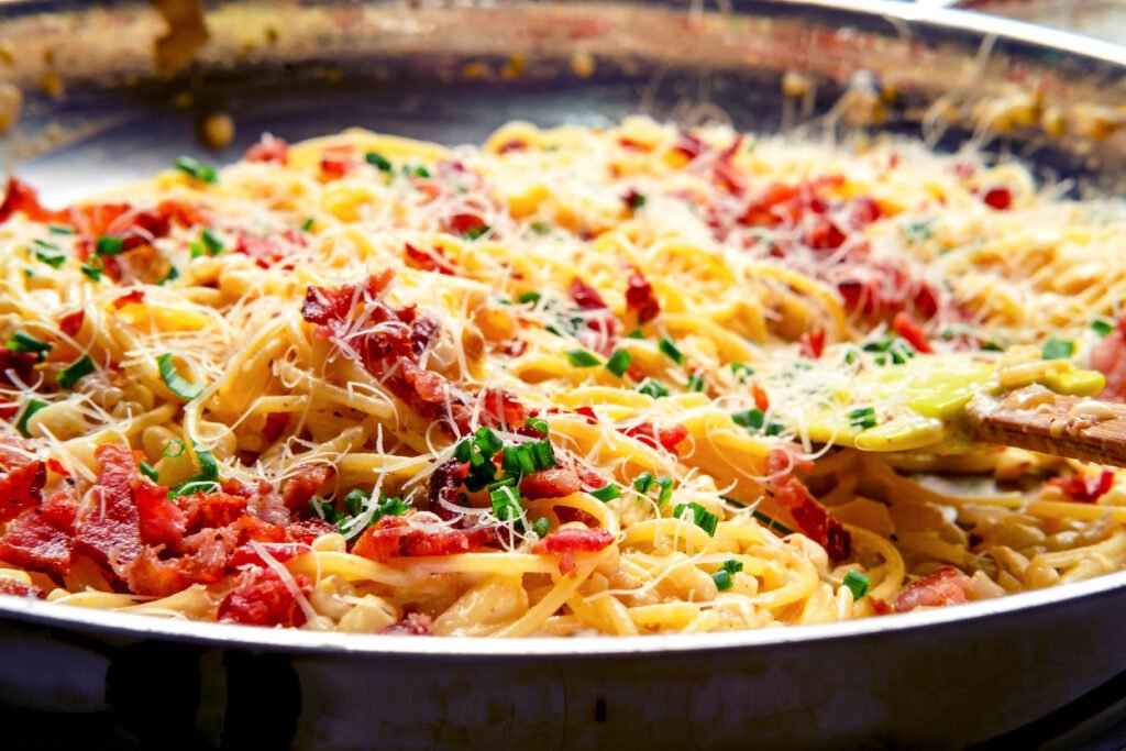 One Pot Pasta mit Spaghetti