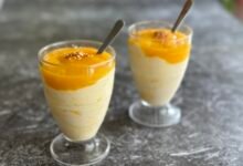 Mangodessert mit nur drei Zutaten